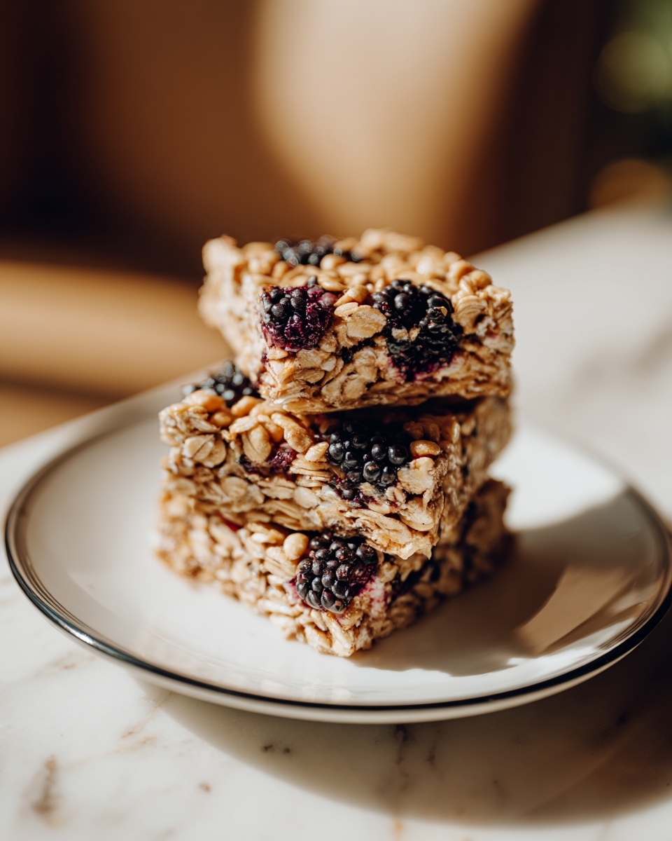 Oatmeal Bars Breakfast Recipe - Recipe Image