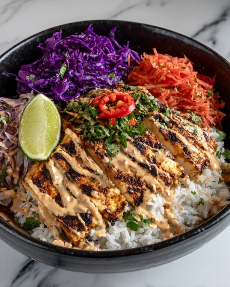 Chicken Satay Rice Bowls Recipe
