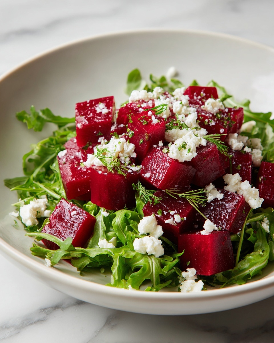 Beet Salad with Arugula Recipe - Recipe Image
