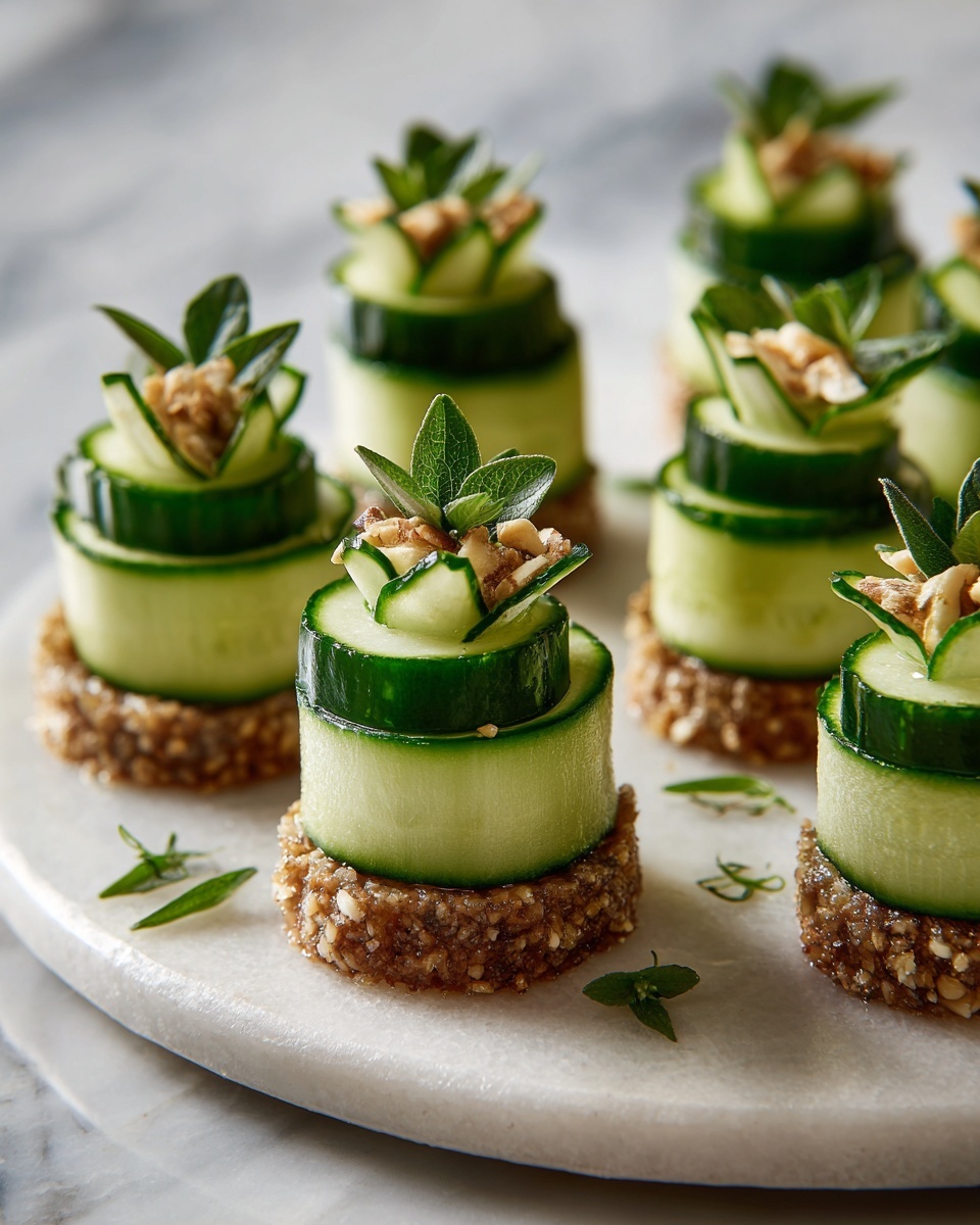 Tuna Cucumber Bites Recipe - Recipe Image
