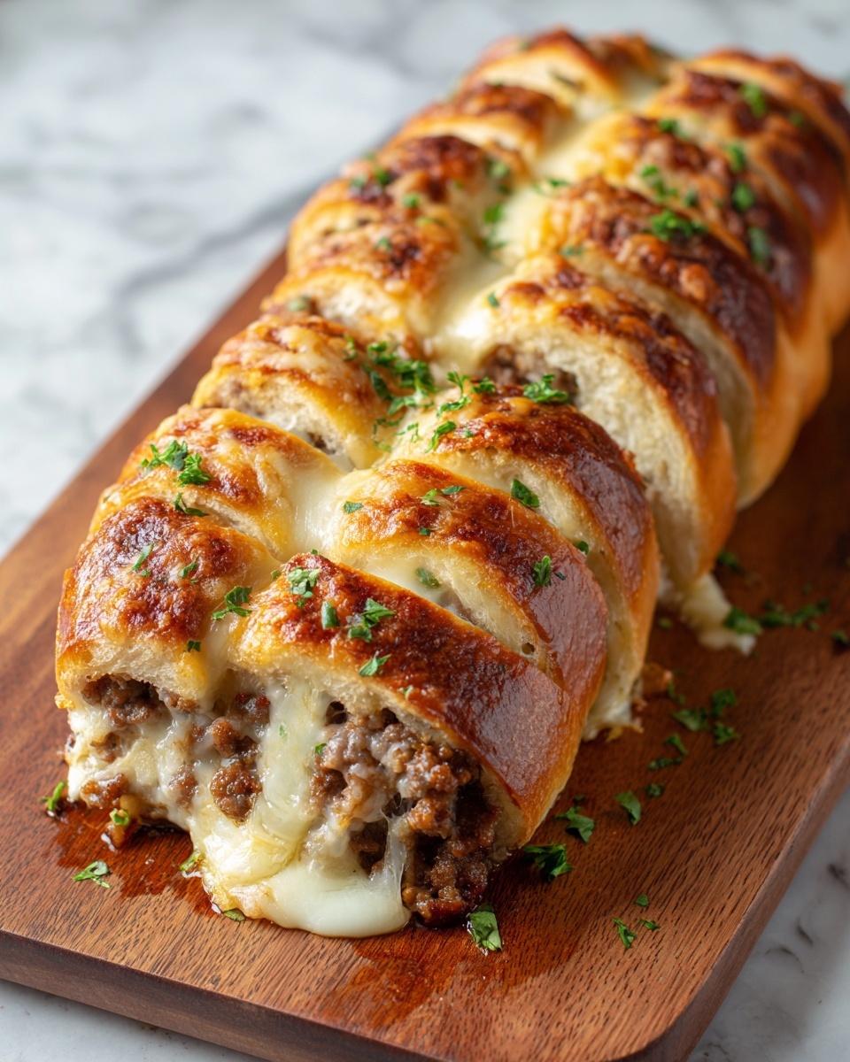 Philly Cheesesteak Stromboli Recipe - Recipe Image