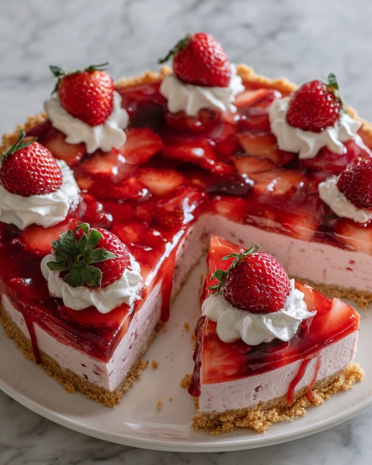 Strawberry Jello Pie Recipe