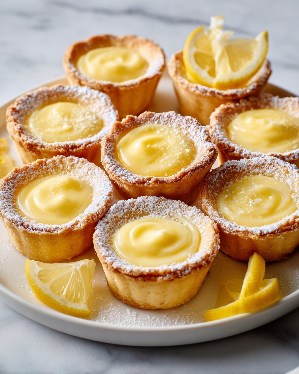 Lemon Custard Cake – A Deliciously Zesty Treat Recipe - Recipe Image