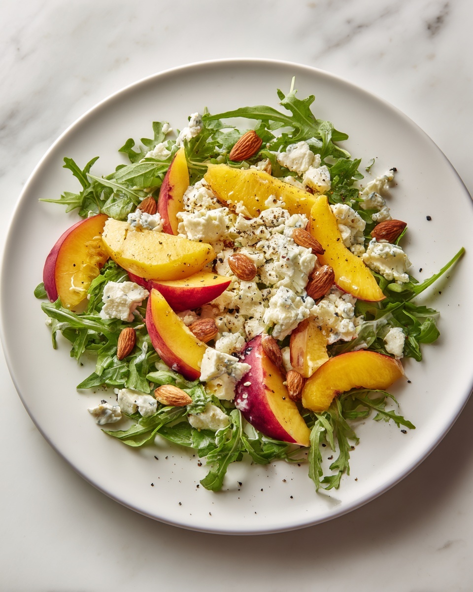 Arugula Nectarine Salad Recipe - Recipe Image