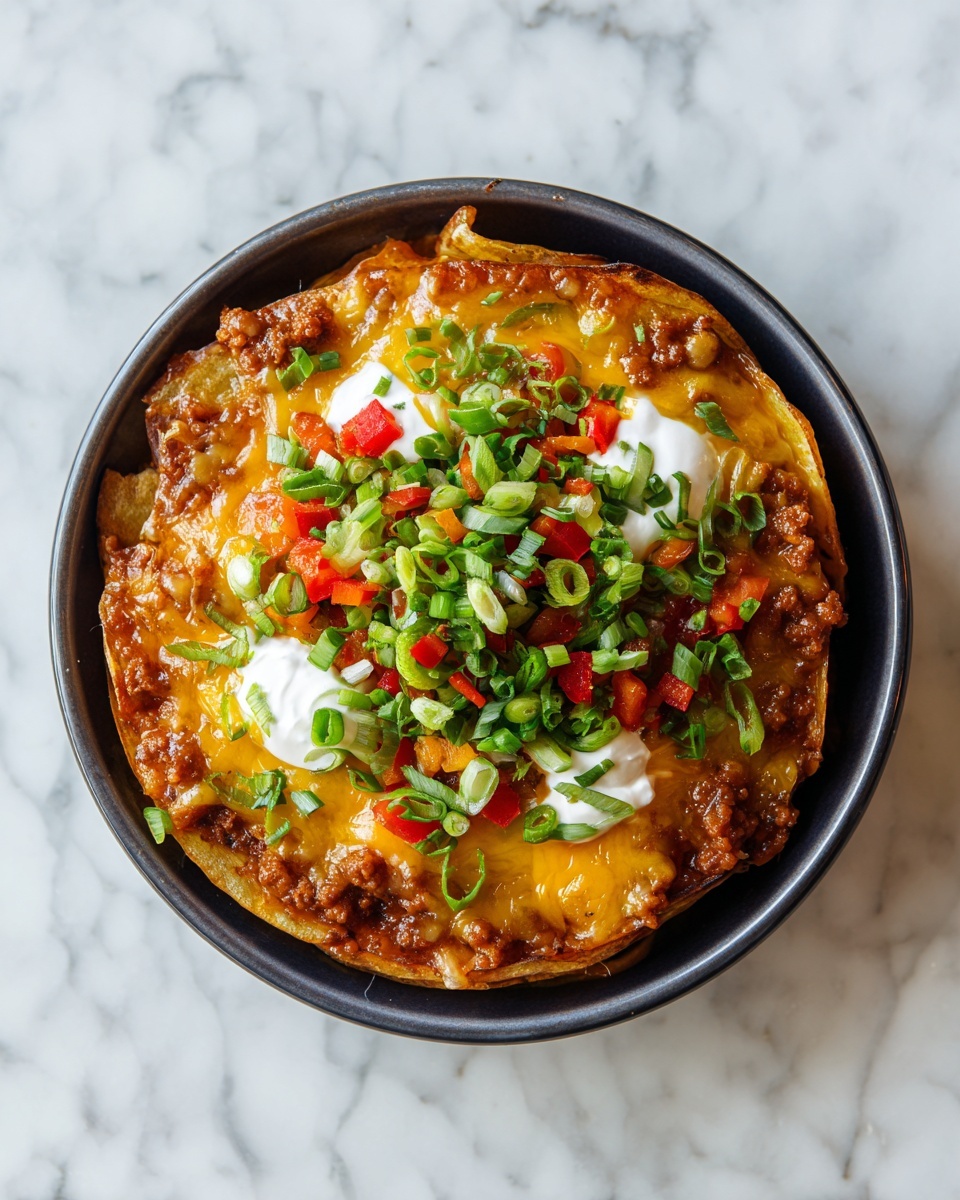 Cheesy Taco Potatoes Recipe - Recipe Image