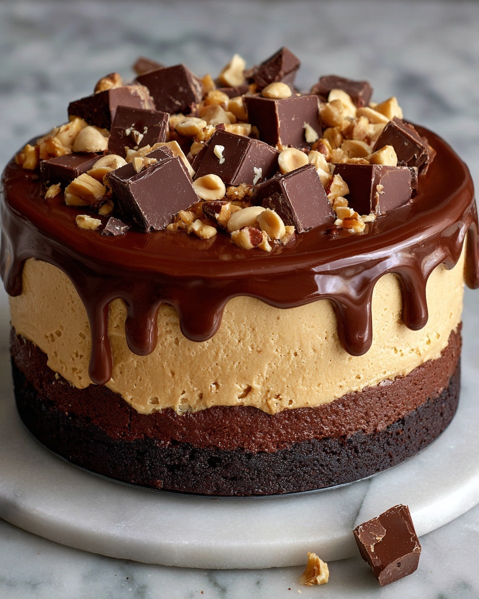 Chocolate Peanut Butter Earthquake Cake Recipe - Recipe Image