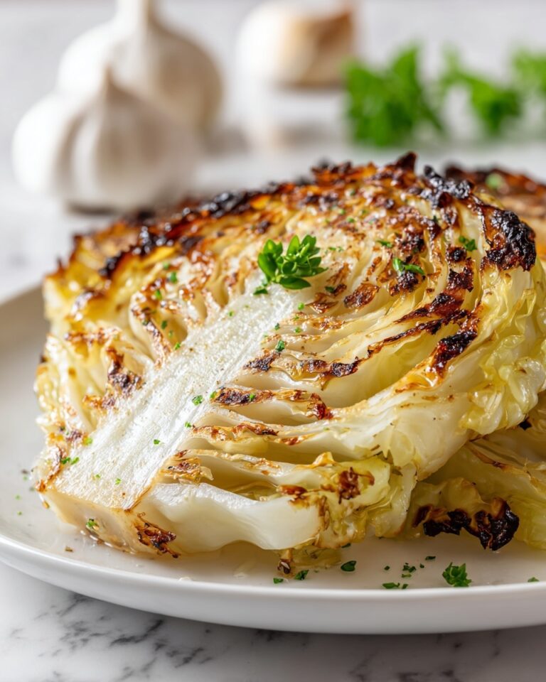 Easy Roasted Cabbage Steaks Recipe