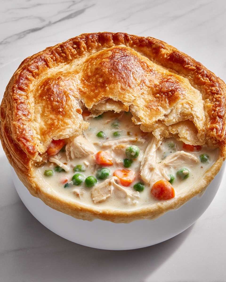 Classic Chicken Pot Pie Recipe - Recipe Image