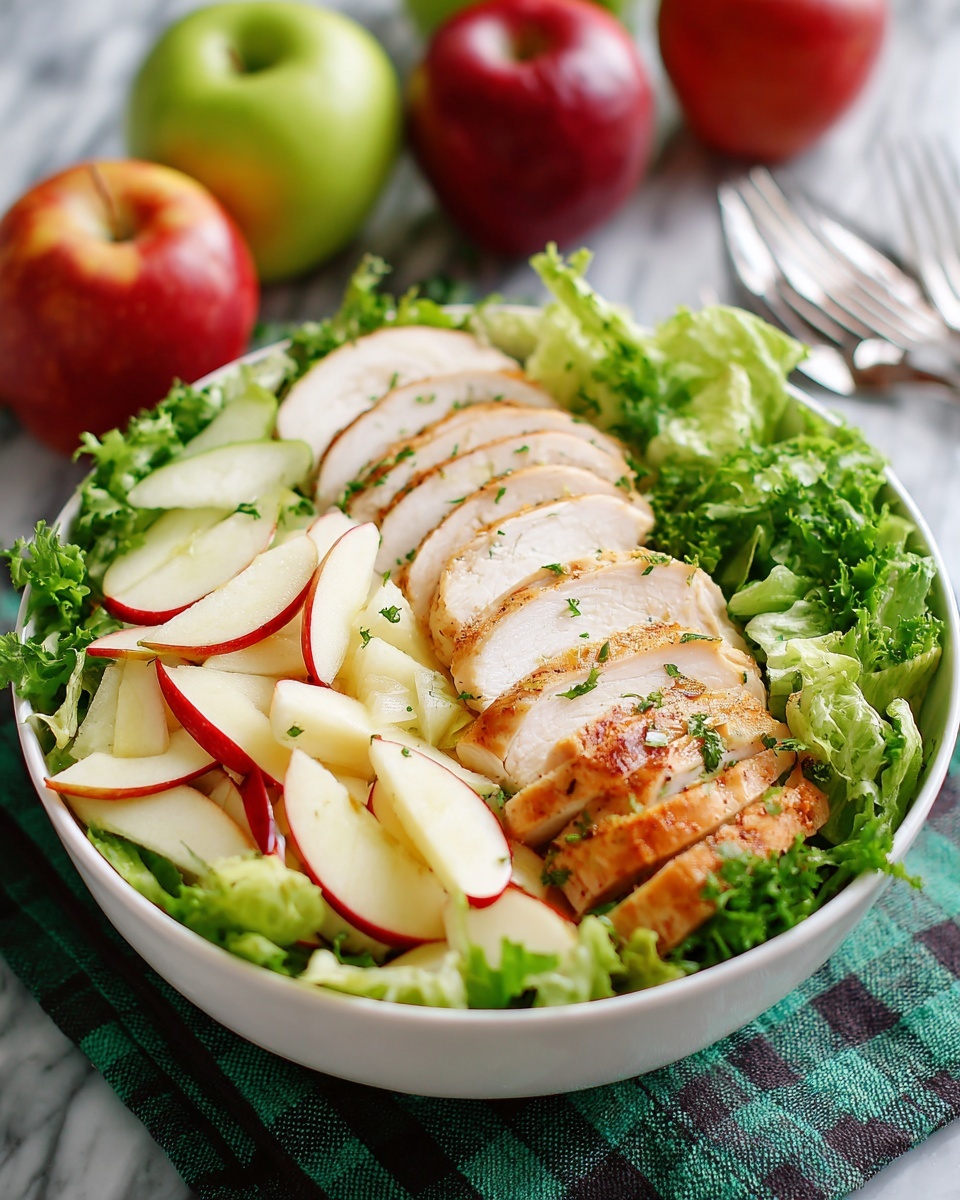Roasted Apple Chicken Salad Recipe - Recipe Image