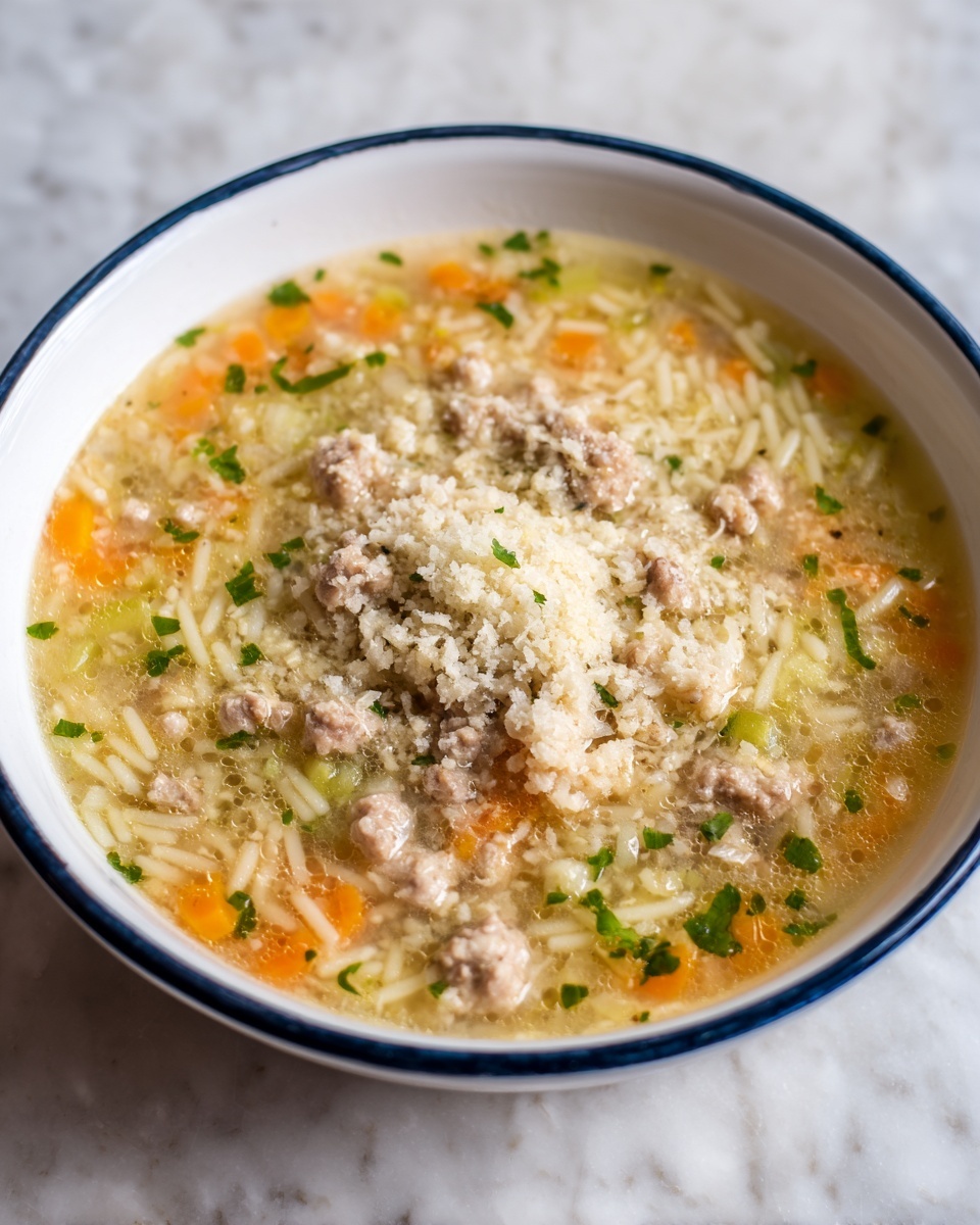 Lemon Chicken Orzo Soup Recipe - Recipe Image