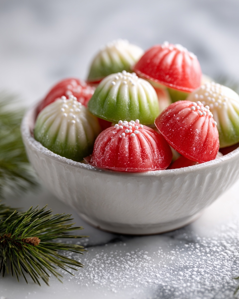 Christmas Cream Cheese Mints Recipe - Recipe Image