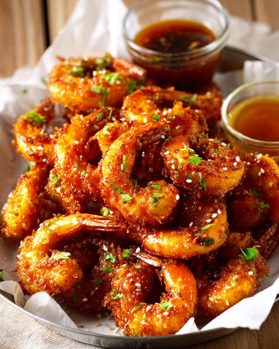 Hot Honey Fried Shrimp Recipe - Recipe Image