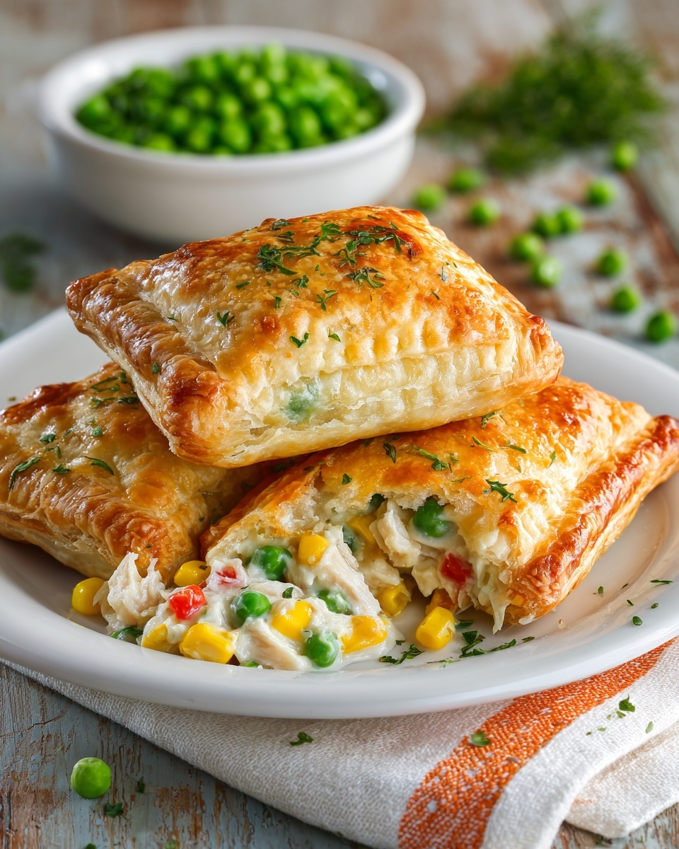 Chicken Pot Pie with Biscuits Recipe - Recipe Image