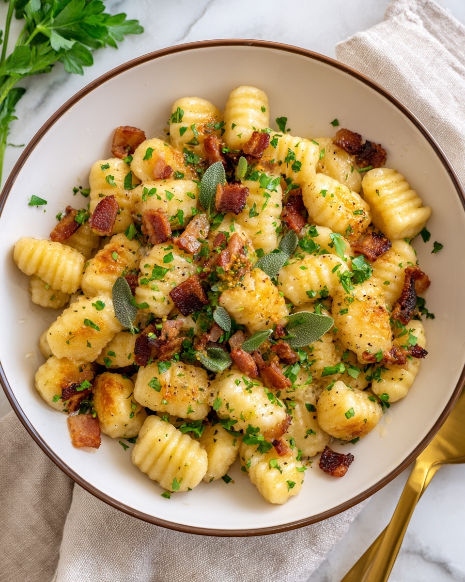 Gnocchi with Creamy Pumpkin Sauce Recipe - Recipe Image