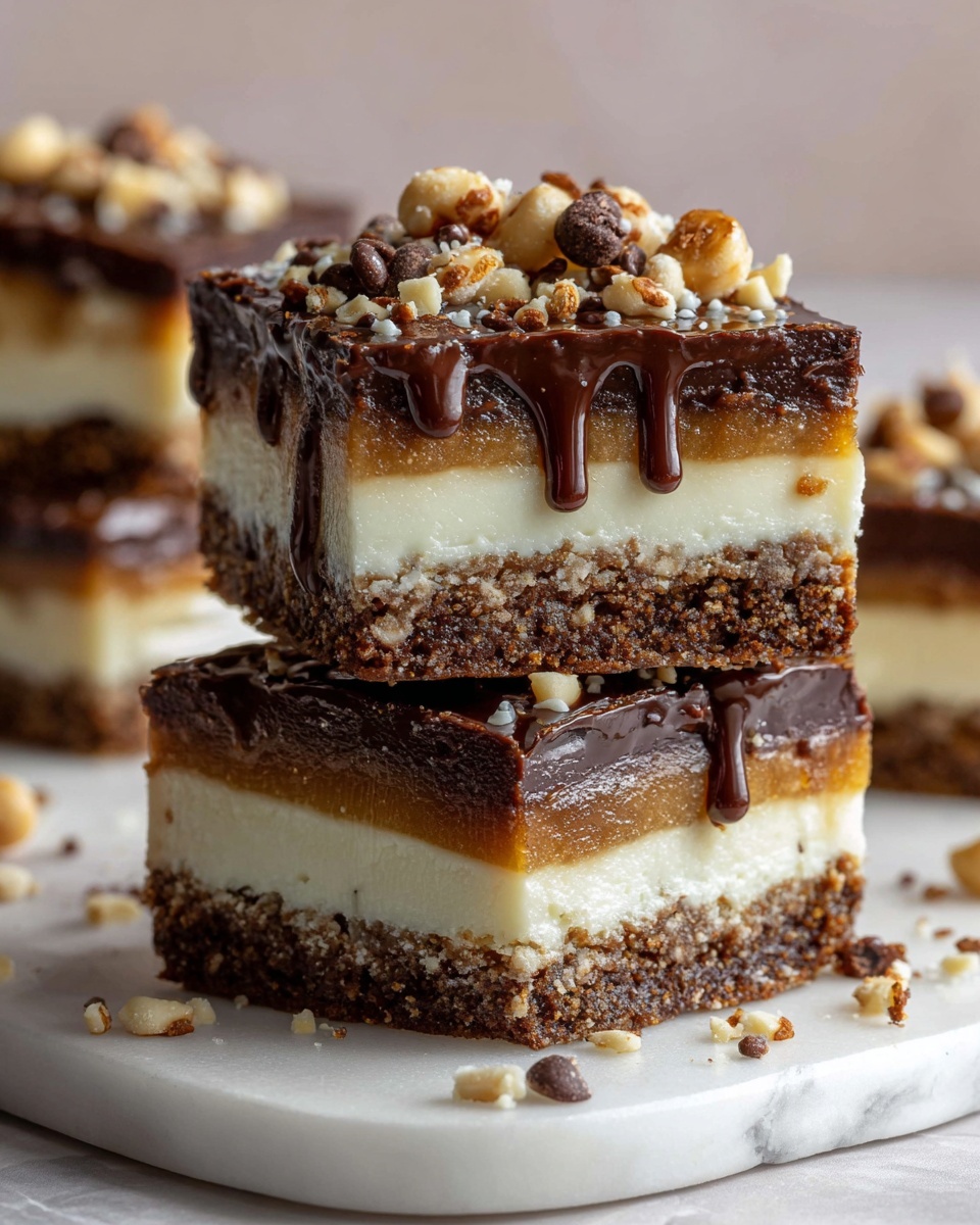 Chocolate Peanut Butter Lasagna Recipe - Recipe Image