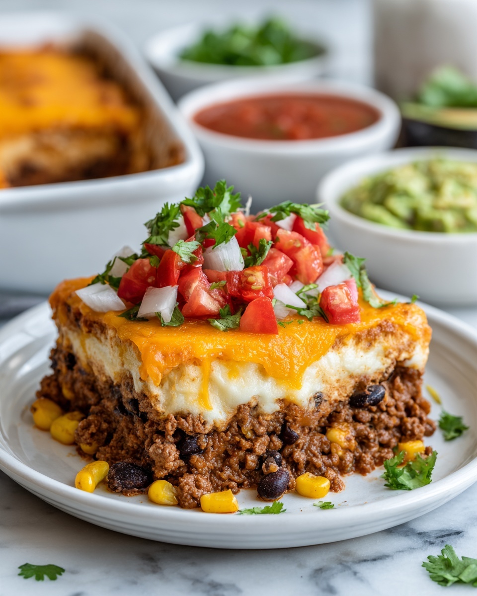 Cornbread Taco Bake Recipe - Recipe Image