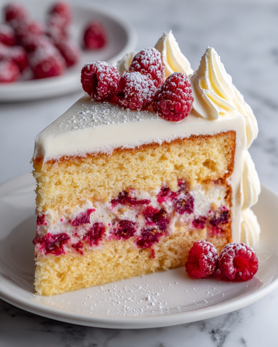 Raspberry Lemon Bliss Cake Recipe - Recipe Image