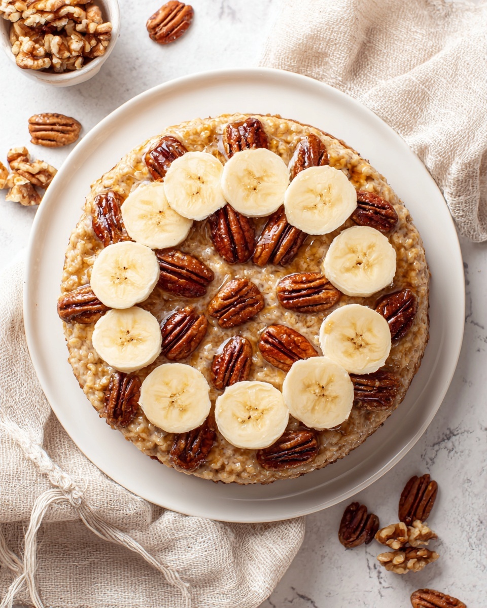 Banana Nut Baked Oatmeal Recipe - Recipe Image