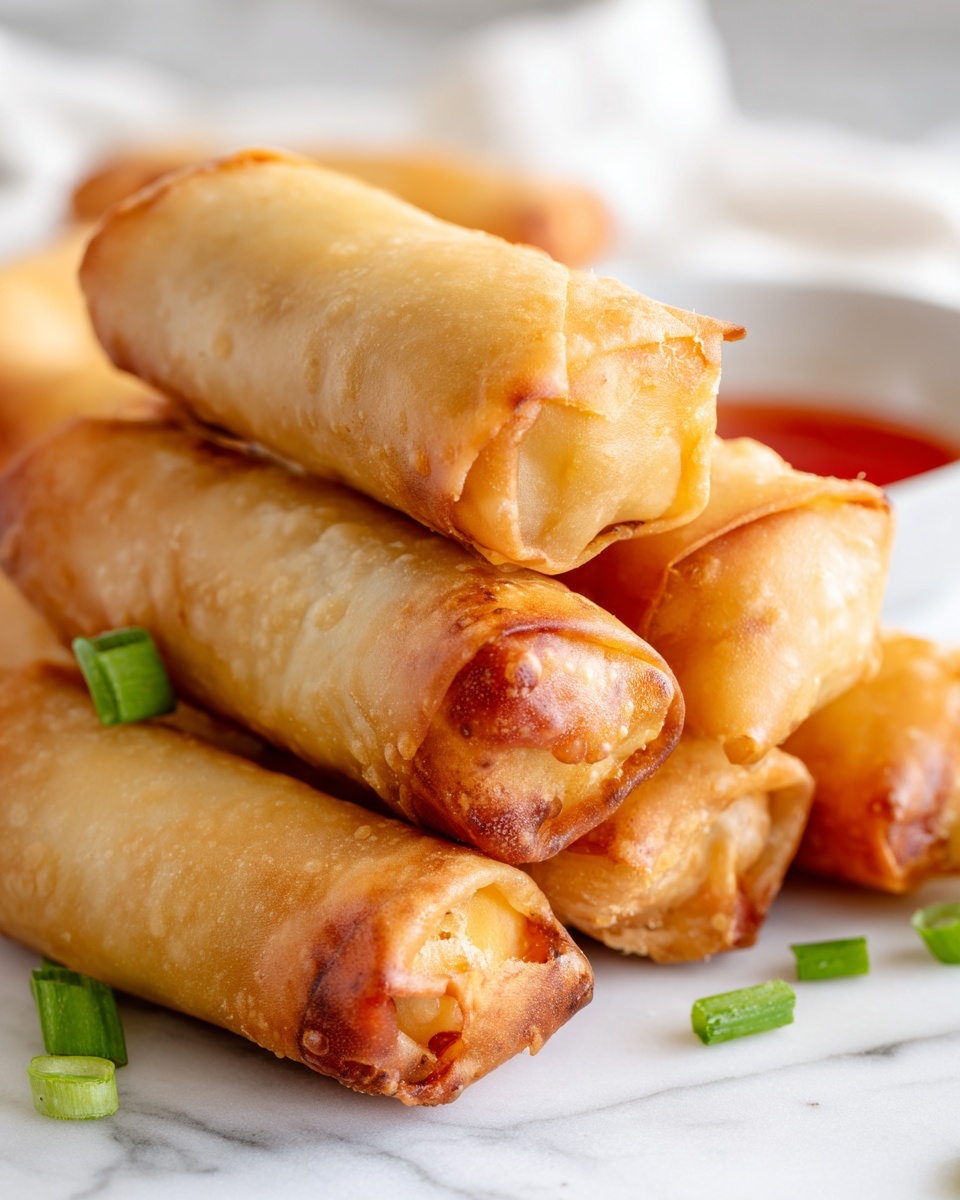 Perfectly Crispy Spring Rolls Recipe - Recipe Image