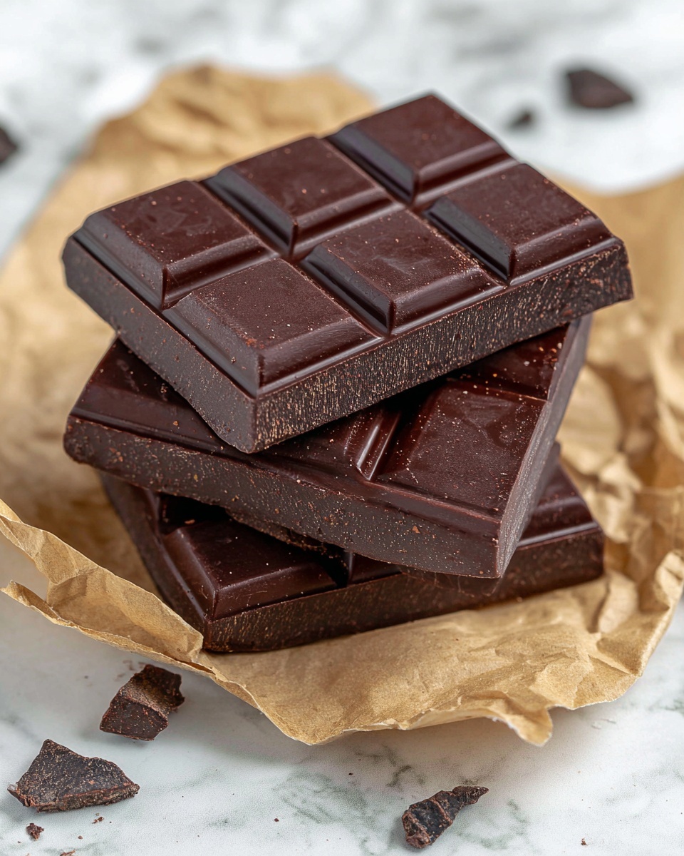 Homemade Chocolate Bars Recipe - Recipe Image