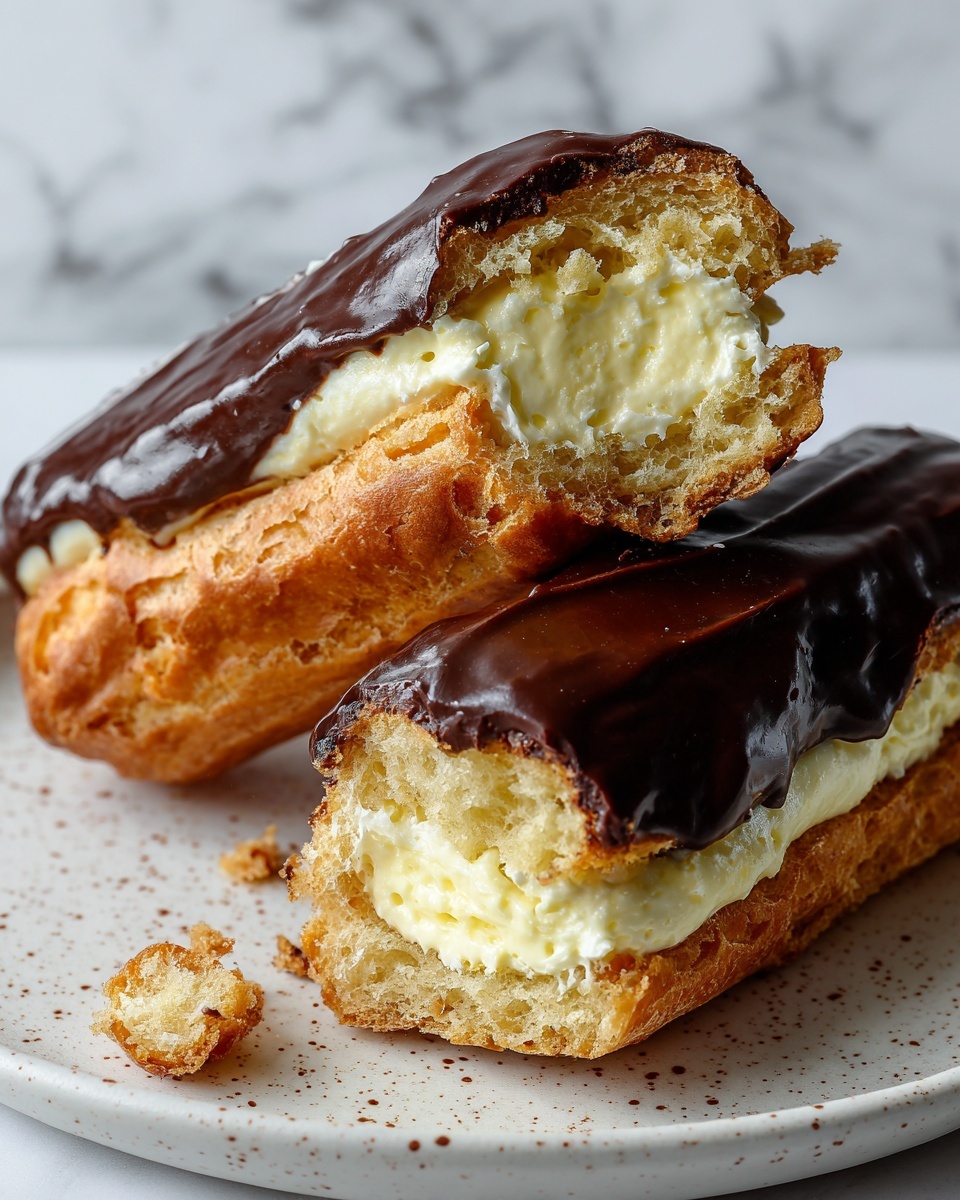 Homemade Eclairs Recipe - Recipe Image