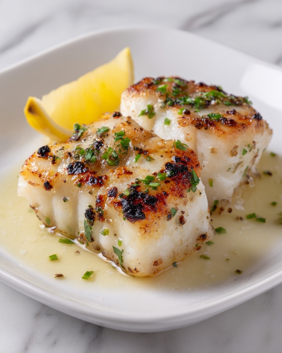 Lemon Butter Sautéed Cod Recipe - Recipe Image