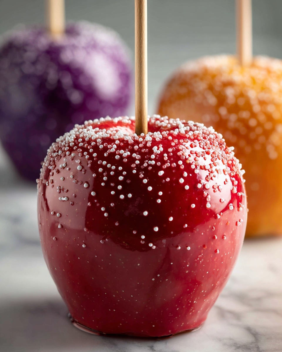Jolly Rancher Candy Apples Recipe - Recipe Image