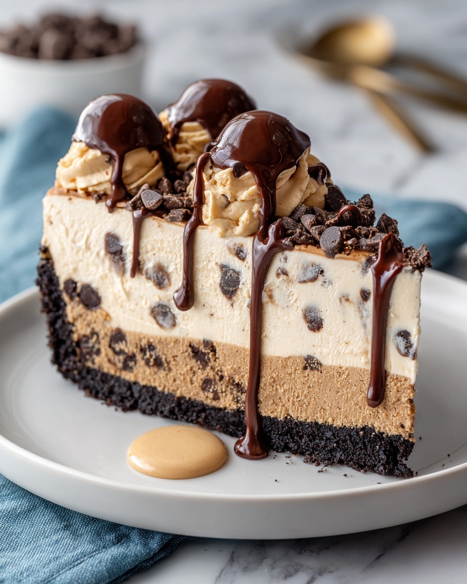 No-Bake Peanut Butter Cheesecake Recipe - Recipe Image