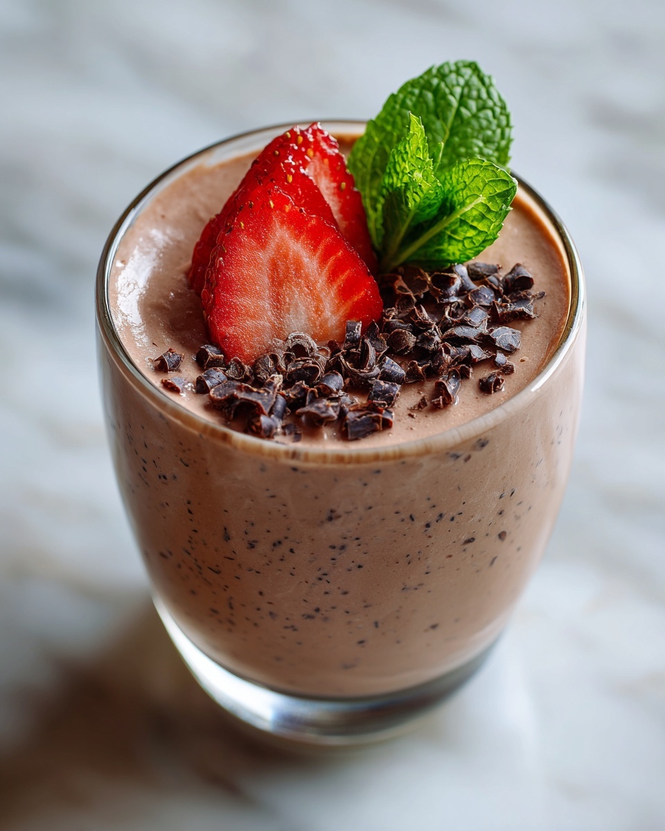 Puerto Rican Chocolate Coquito Recipe - Recipe Image