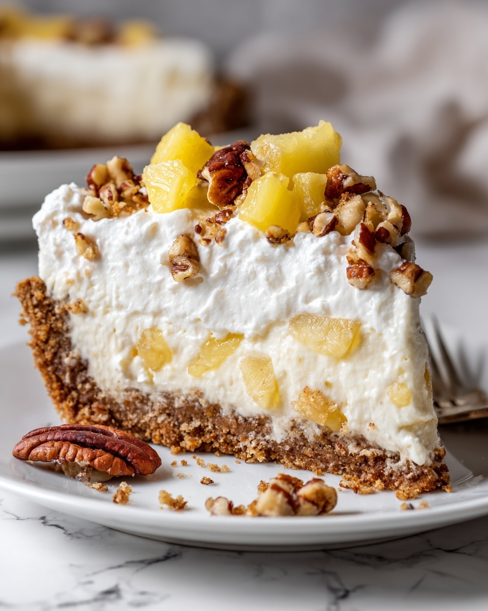 Pineapple Cream Cheesecake Recipe - Recipe Image