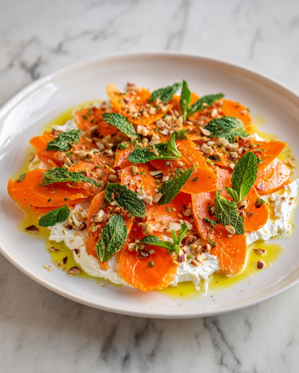 Roasted Carrots with Whipped Ricotta and Hot Honey Recipe - Recipe Image