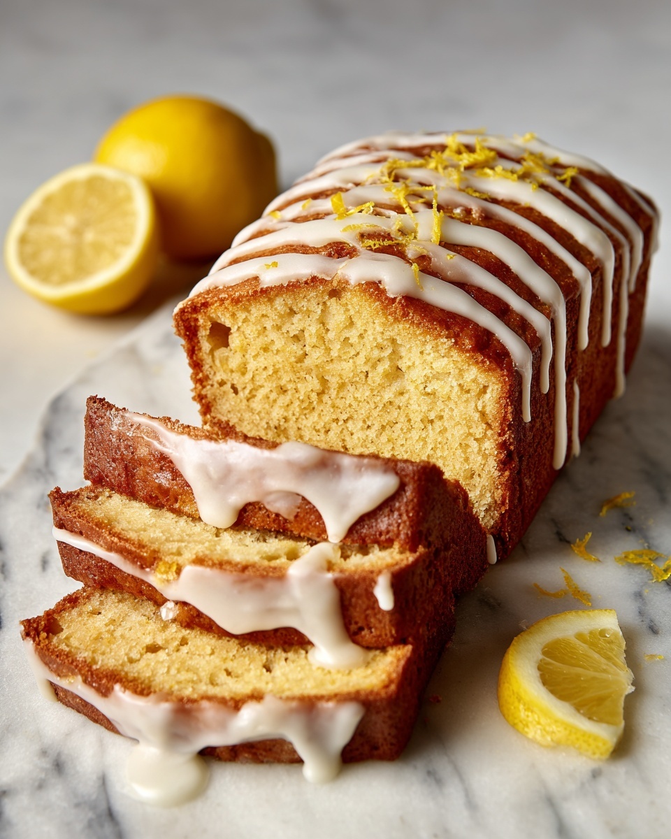 Keto Lemon Bread Recipe - Recipe Image