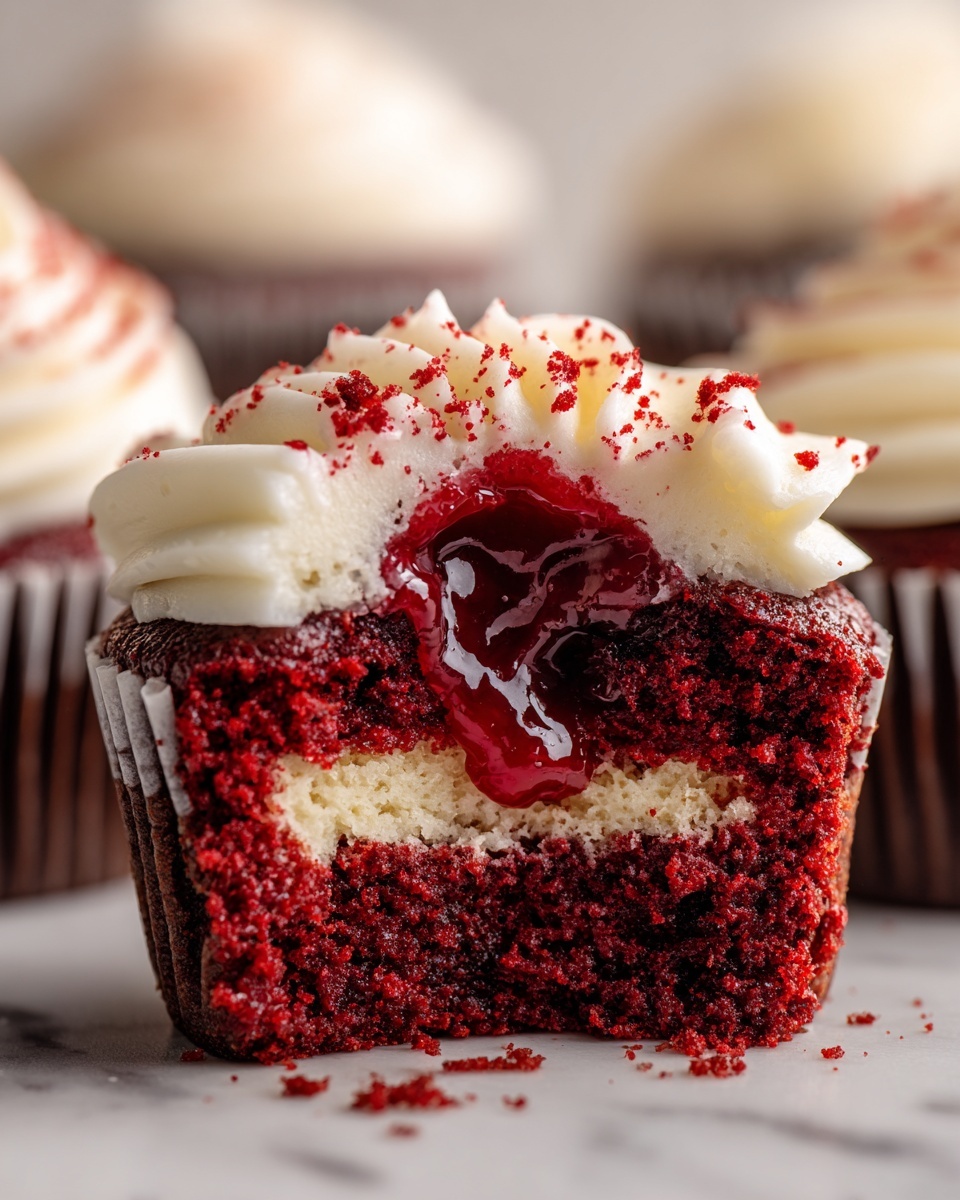 Red Velvet Crush Cupcakes Recipe - Recipe Image