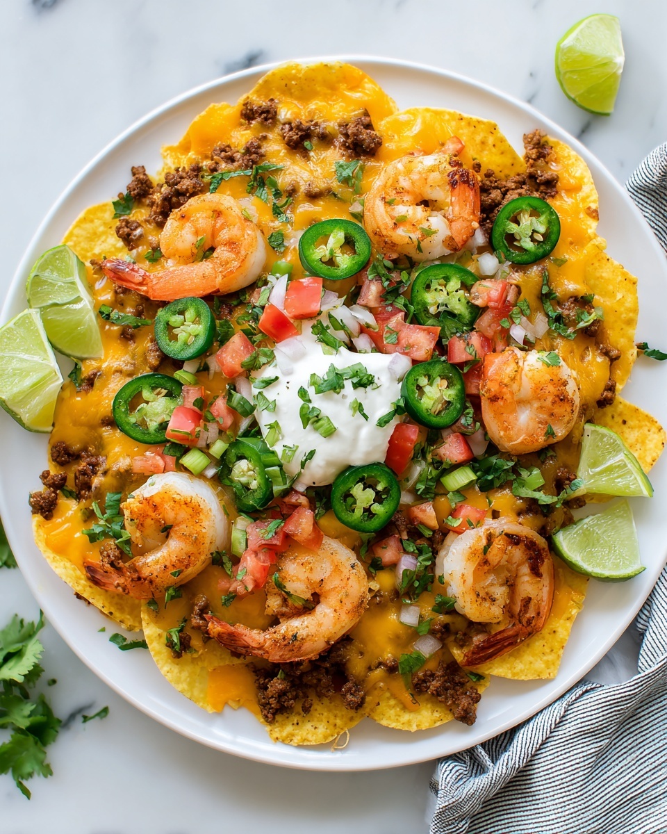 Spicy Cajun Crawfish Nachos Recipe - Recipe Image