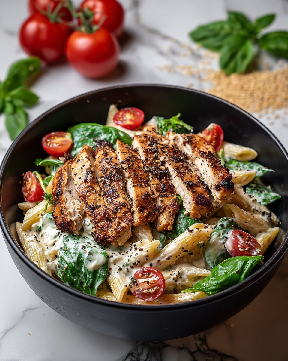 Creamy Ricotta Chicken Pasta Recipe - Recipe Image