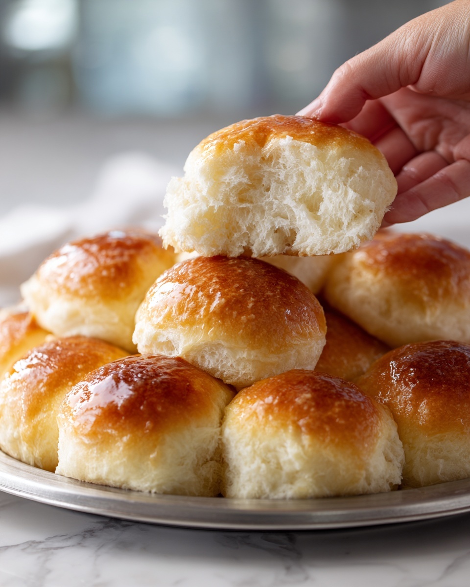 Soft and Buttery Homemade Rolls Recipe - Recipe Image