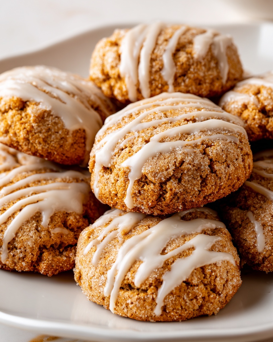 Maple Glazed Cookies Recipe - Recipe Image