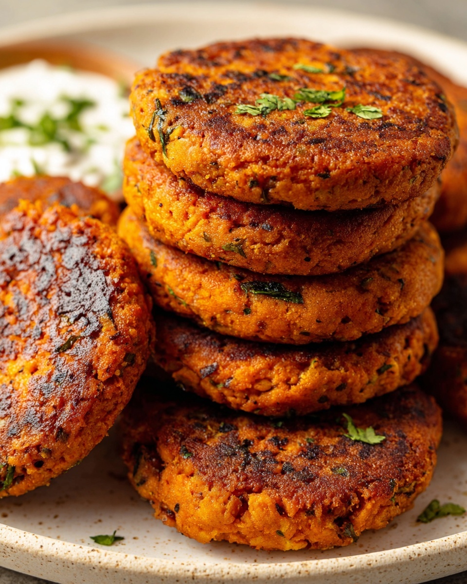 Crispy Salmon Patties with Fresh Herbs Recipe - Recipe Image