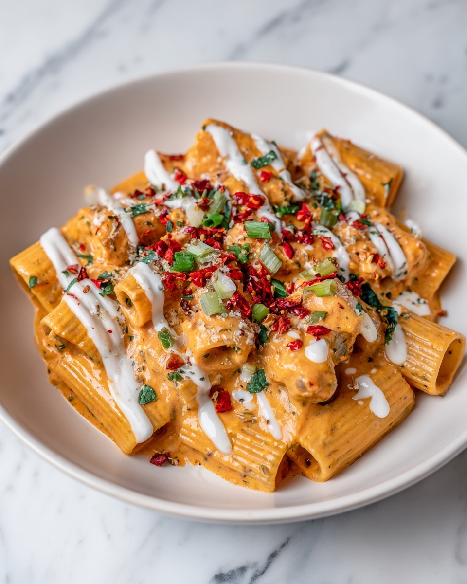 Creamy Tomato Garlic Pasta Recipe - Recipe Image