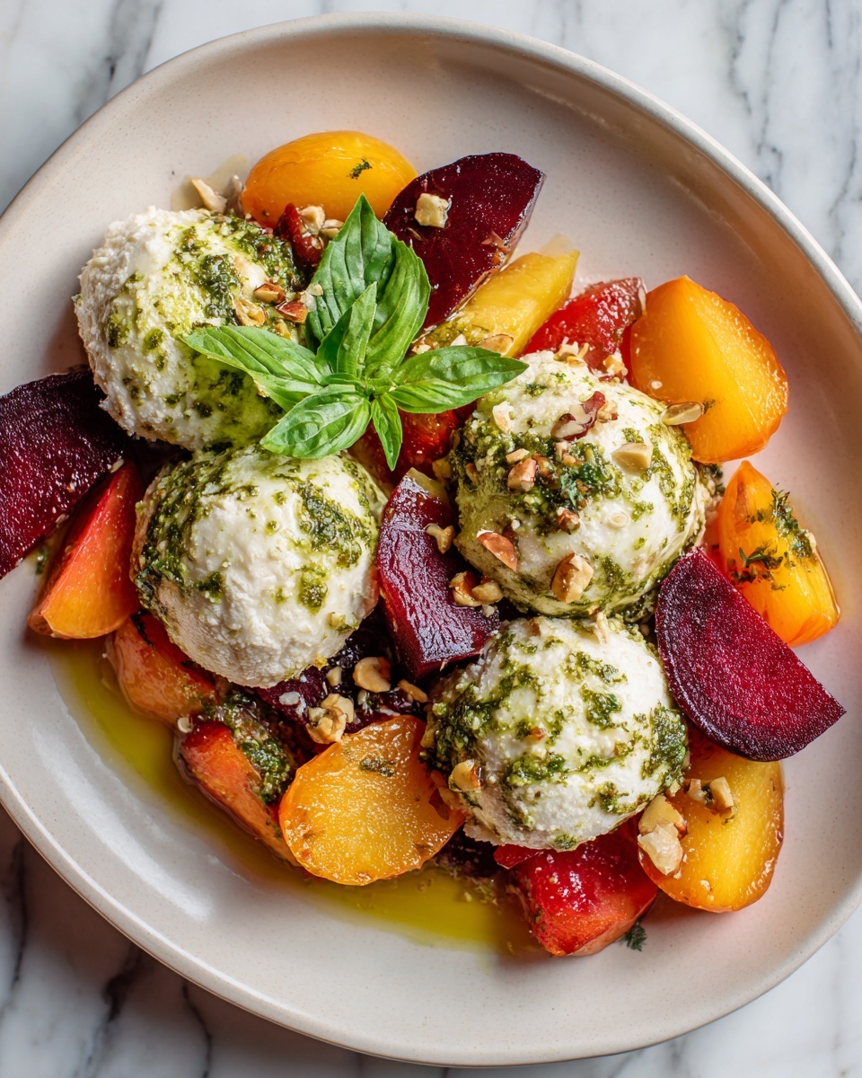 Easy Roasted Beet and Burrata Salad Recipe - Recipe Image