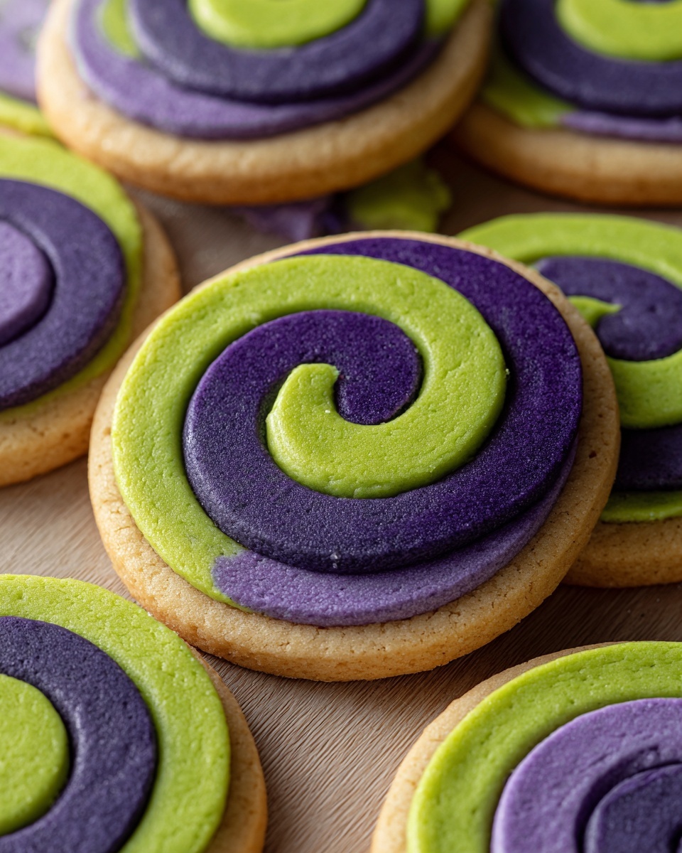 Halloween Pinwheel Cookies Recipe - Recipe Image