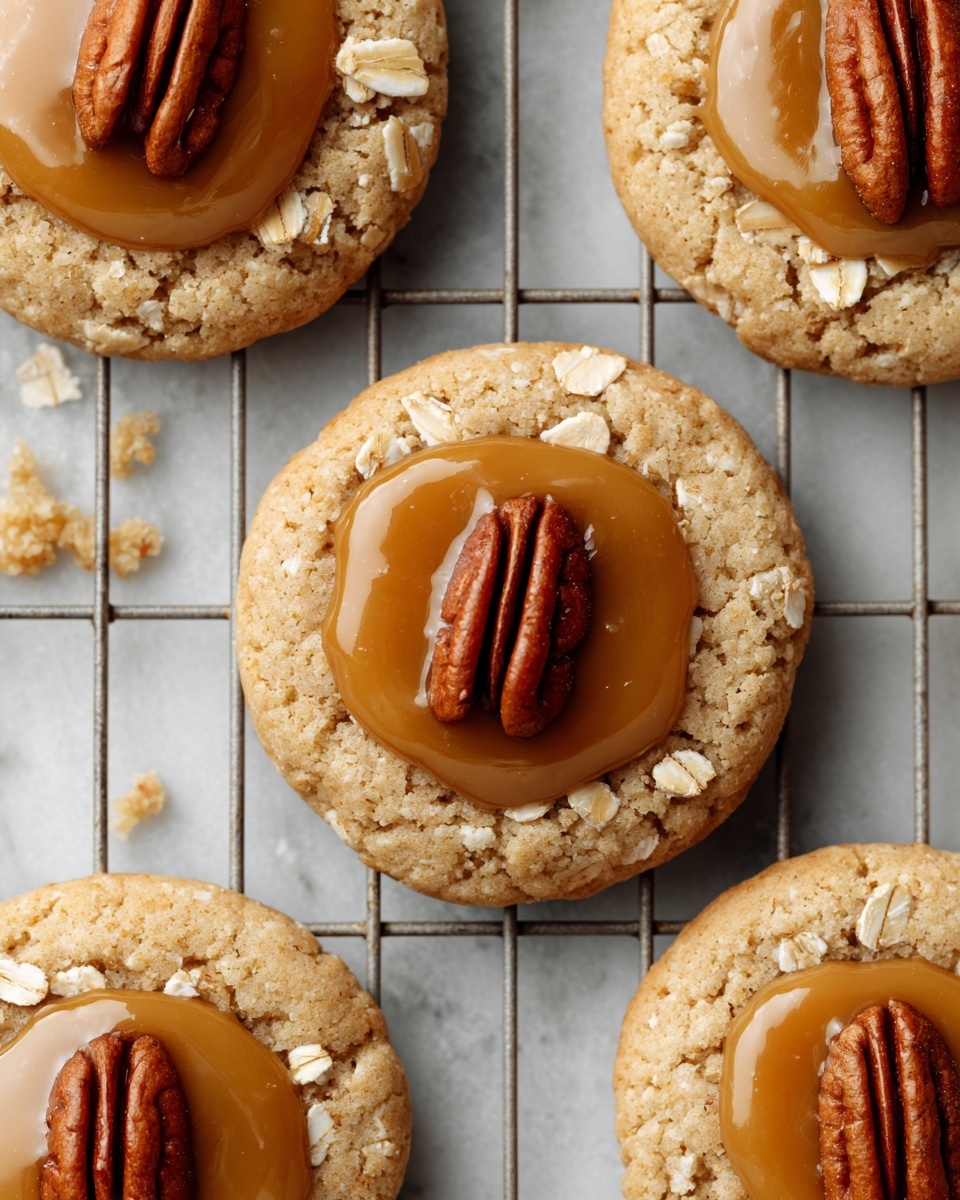 Easy No Bake Pecan Coconut Praline Cookies Recipe - Recipe Image
