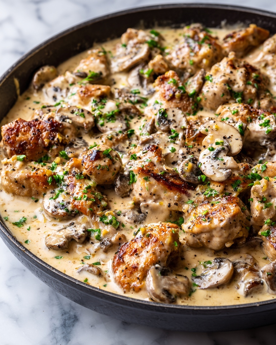 Creamy Chicken Stroganoff Recipe - Recipe Image