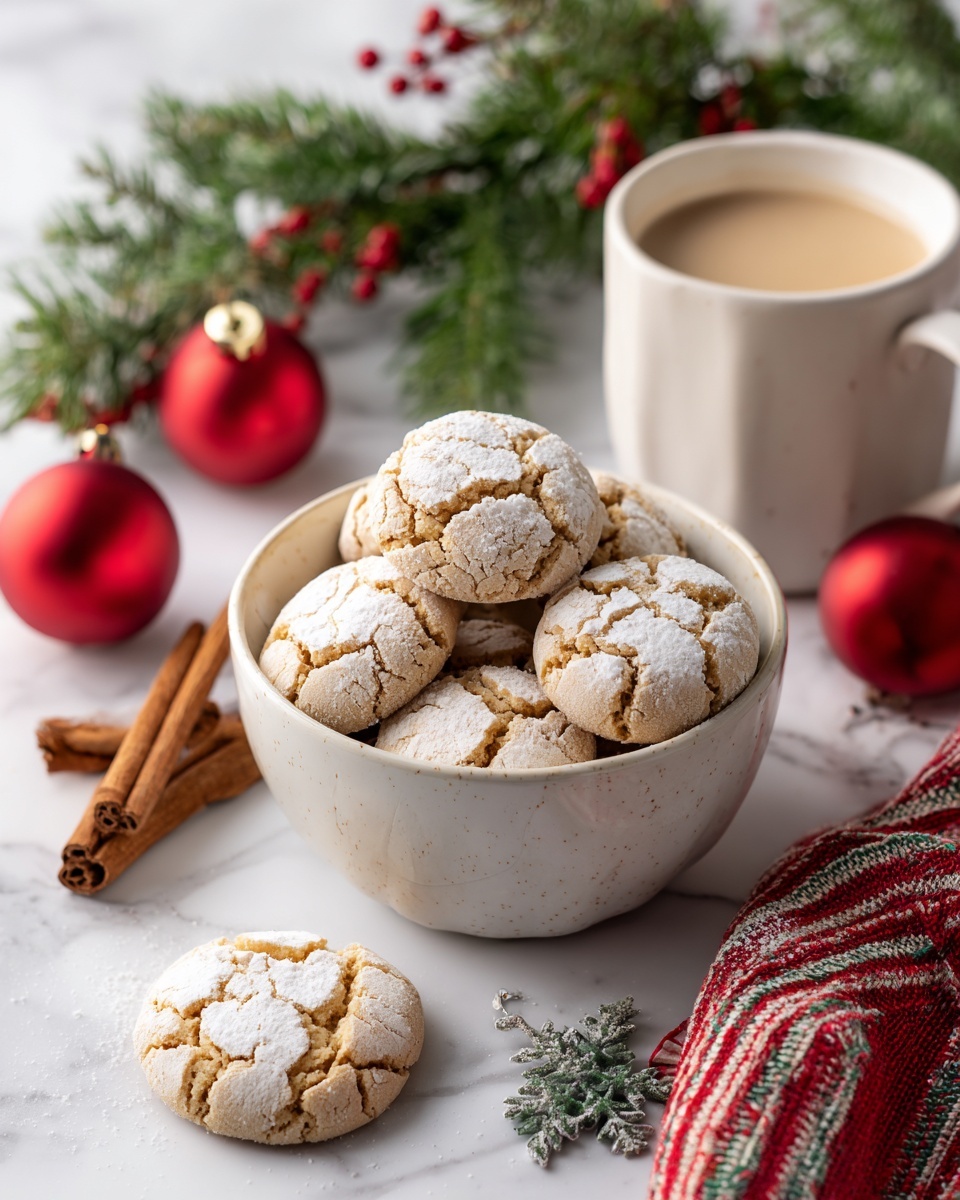 Christmas Snickerdoodles Recipe - Recipe Image