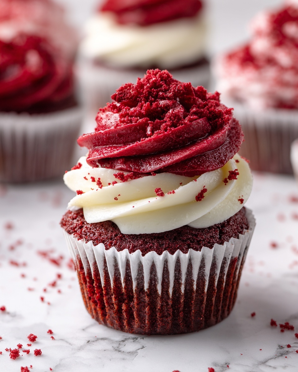Irresistible Red Velvet Cupcakes Recipe - Recipe Image
