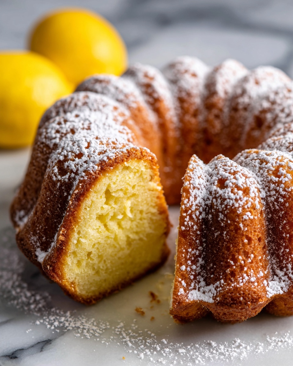 Italian Lemon Pound Cake Recipe - Recipe Image
