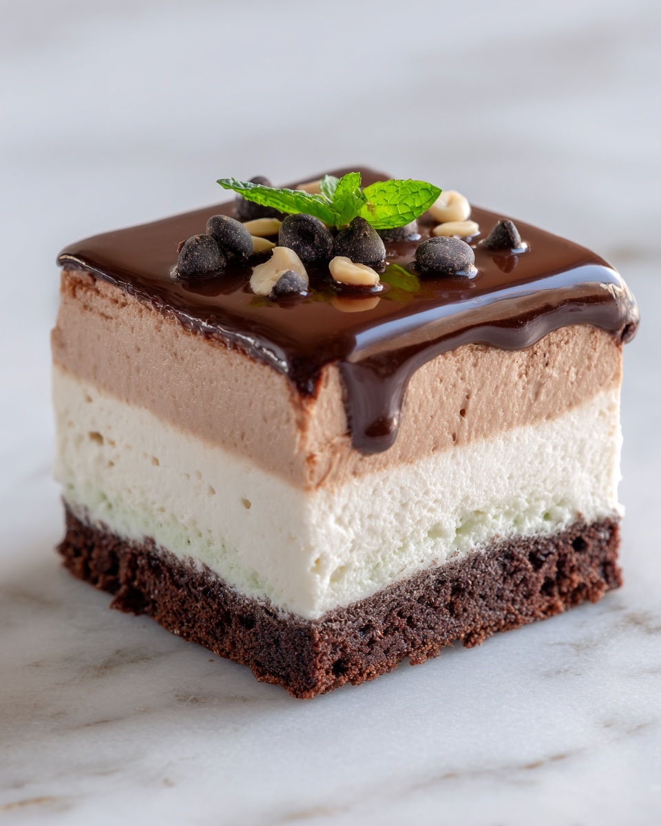 Chocolate Peanut Butter Poke Cake Recipe - Recipe Image