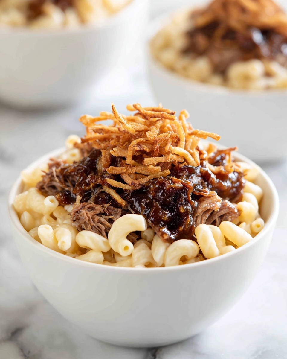 Brisket Mac and Cheese Recipe - Recipe Image