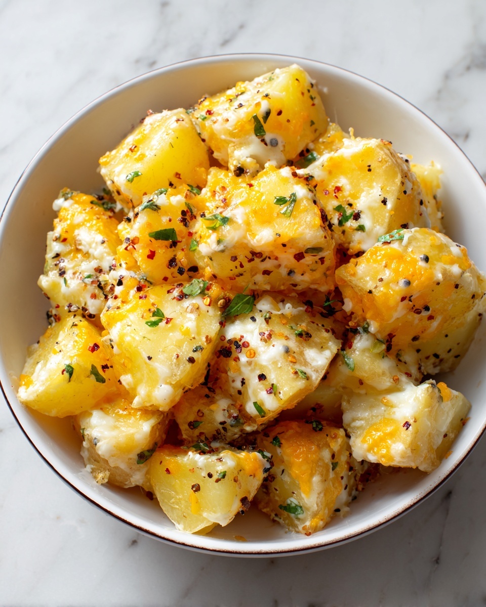 Crockpot Cheesy Potatoes Recipe - Recipe Image