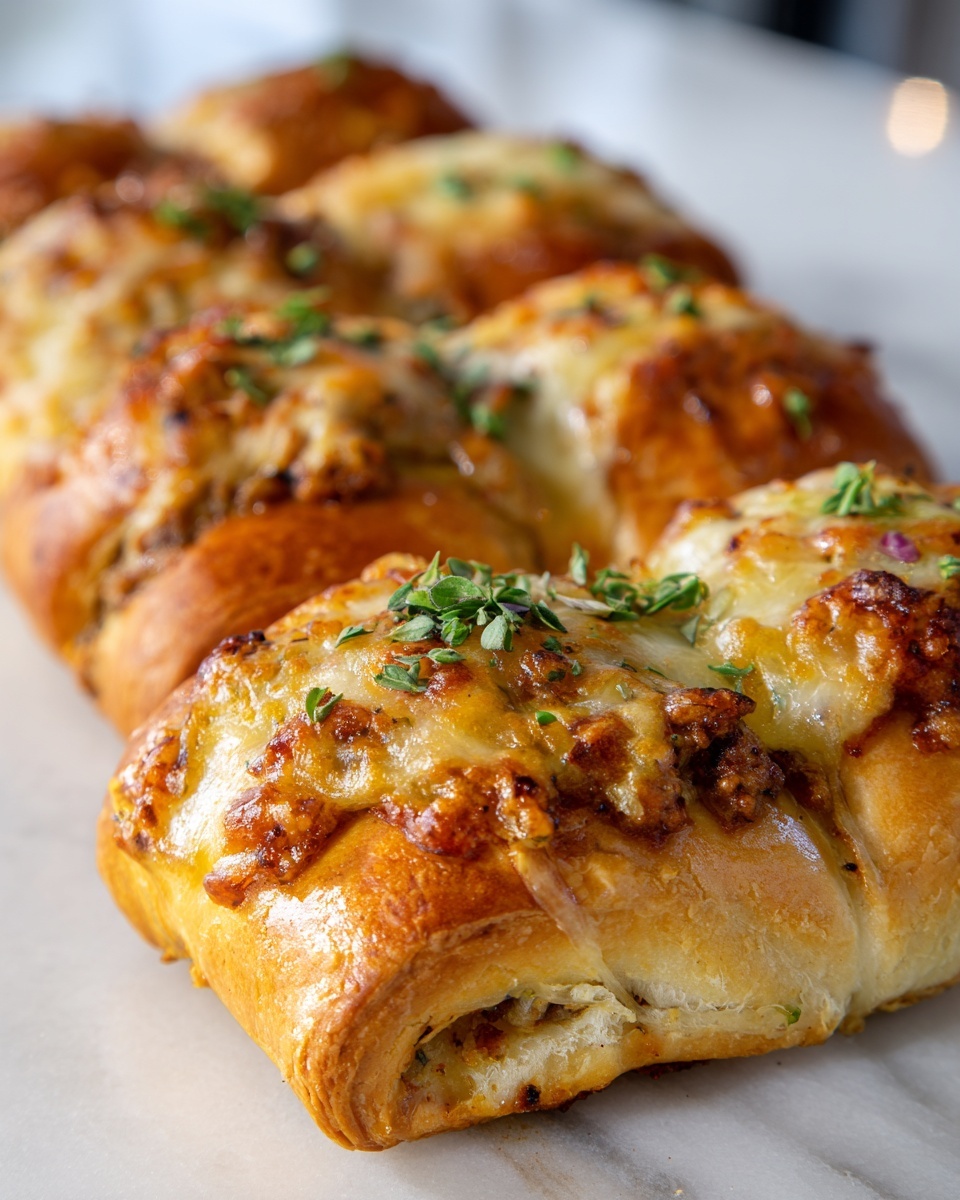 Cheesy Beefy Roll-Ups Recipe - Recipe Image